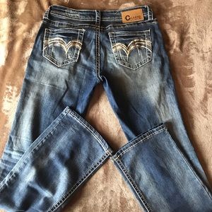 Charme boot cut jeans